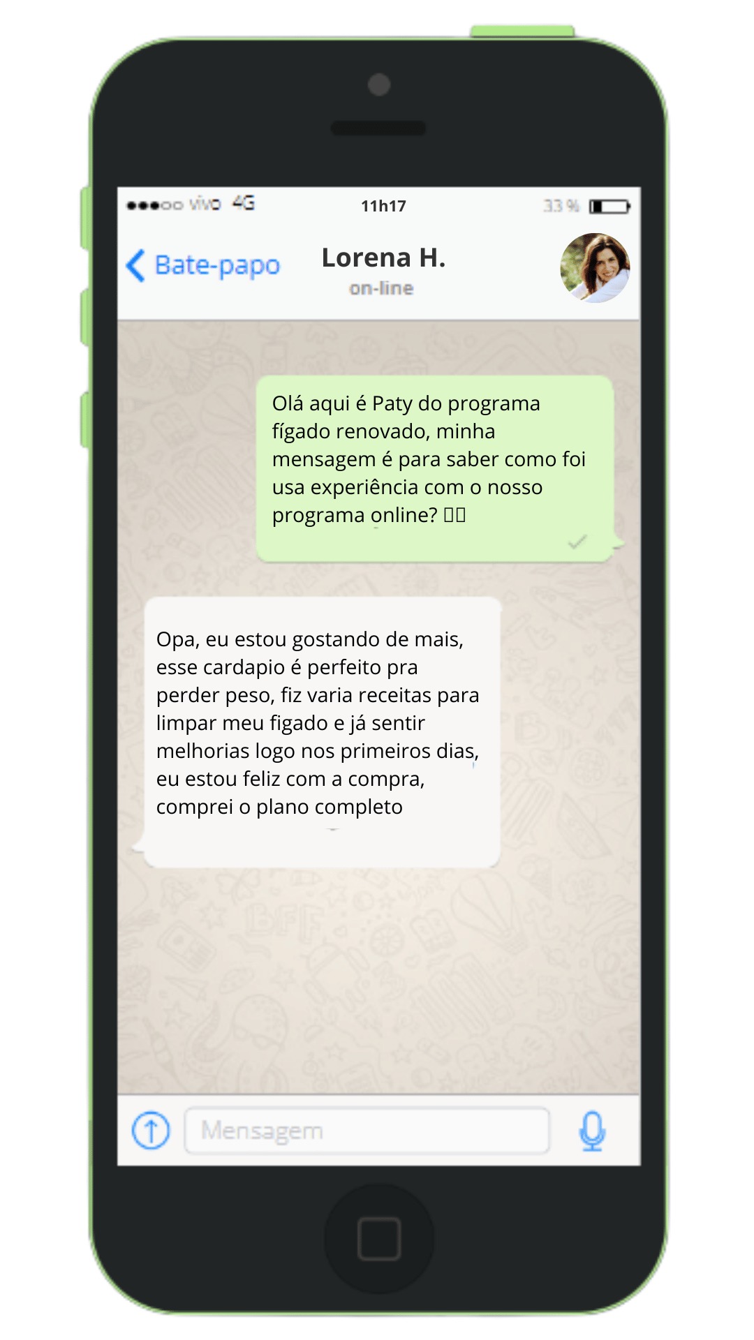 Caso clínico 4 - Recuperação da energia